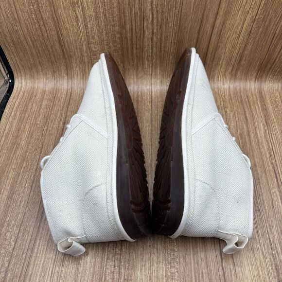 UGG NEUMEL MEN’S NATURAL HEMP PLANT BASED COLLECTION SIZE 13 OFF WHITE BOOTS main image 4